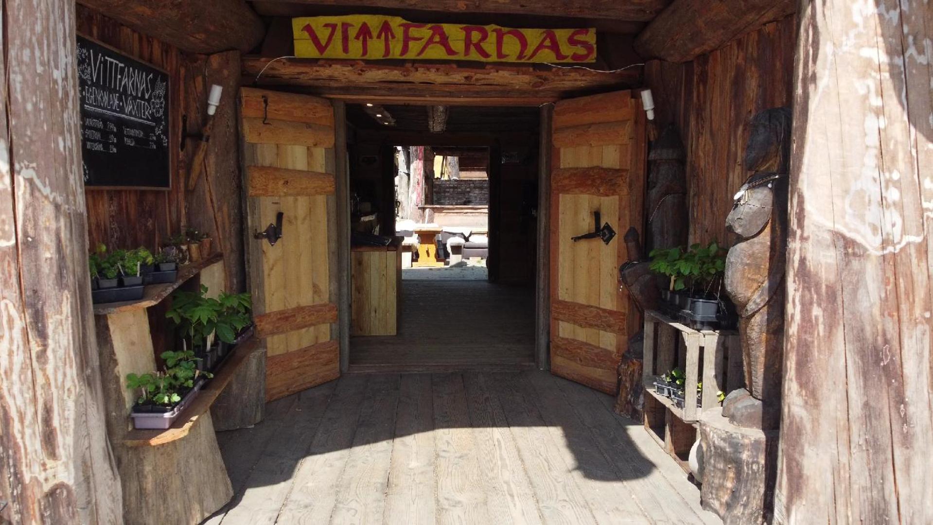 Vittfarnas Vikingaby Villa Sosdala Exteriör bild